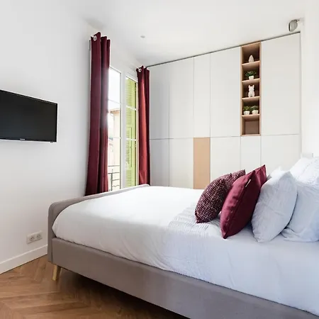 Apartment 3 Smolett - 2 Pieces Luxe - Climatise - Acropolis Nice